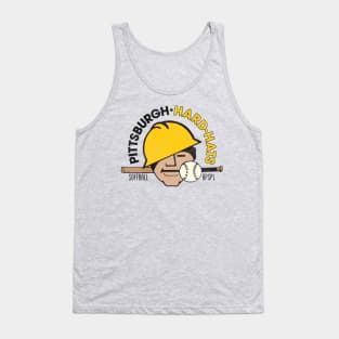 Defunct Pittsburgh Hard Hats Softball / Baseball Team Tank Top